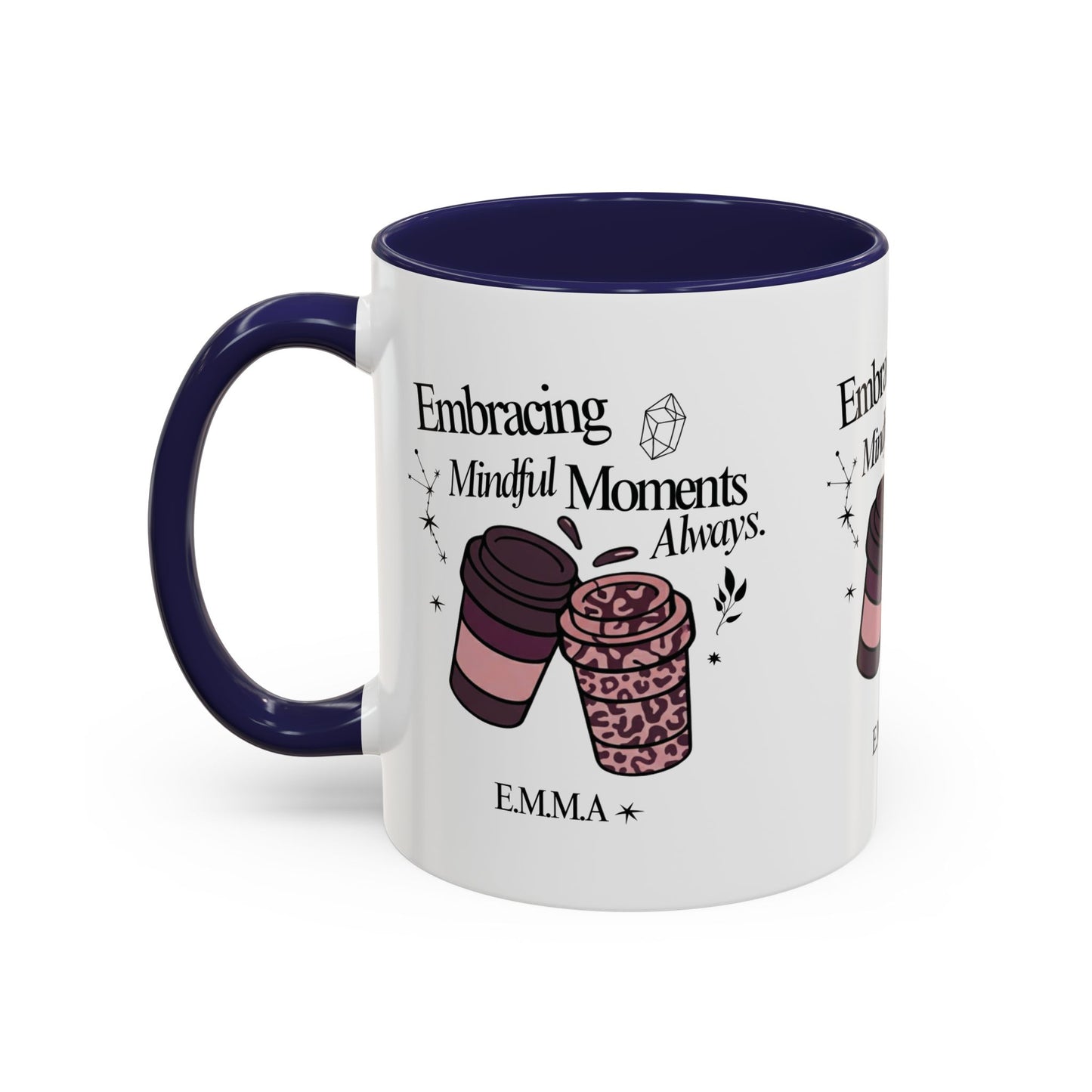 Personalized Girly Coffee Accent Coffee Mug