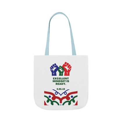 Personalized Initial Quote Victory Canvas Tote Custom Name