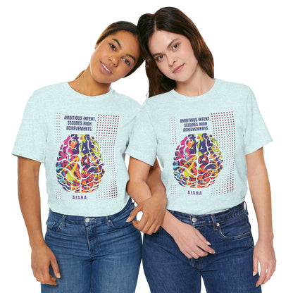 Personalized Motivational Brain Graphic Tee
