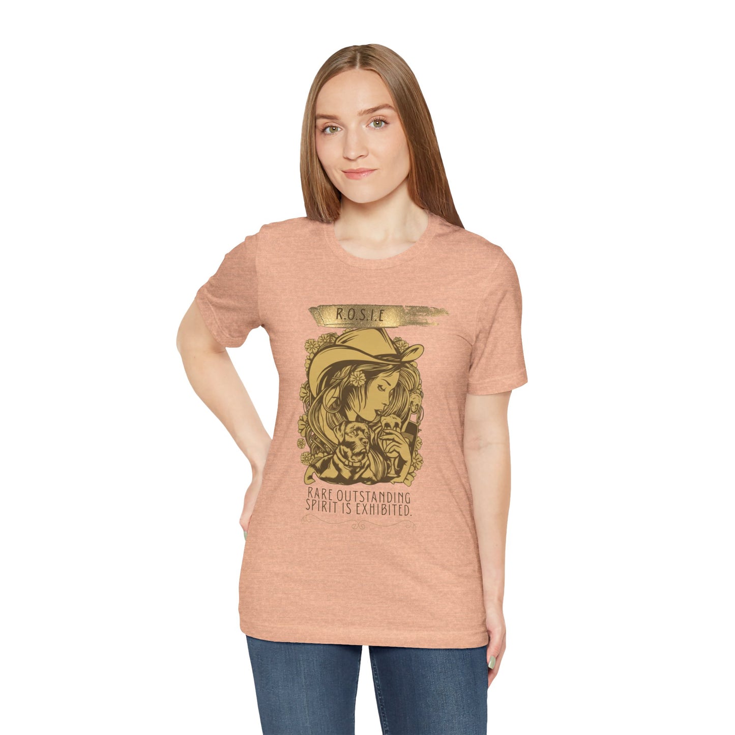 Personalized Cowgirl Graphic Tee