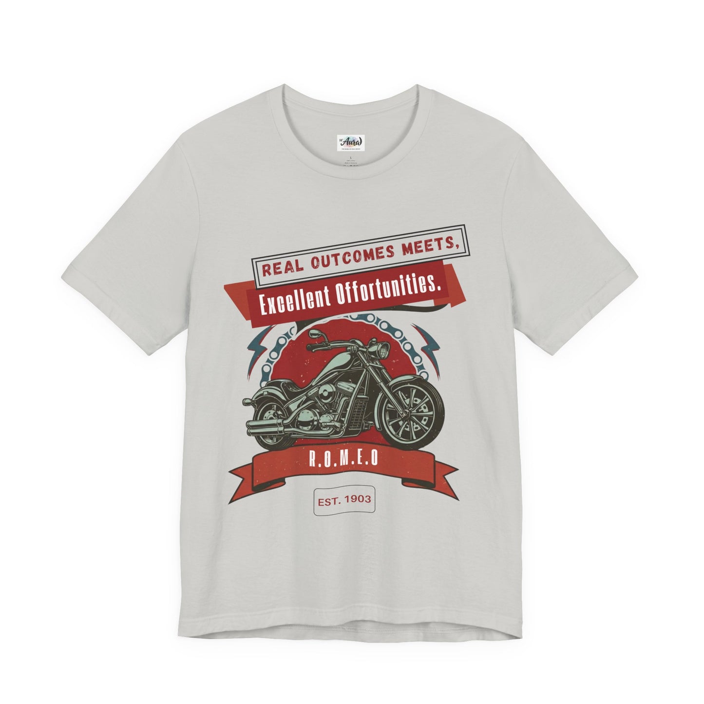 Personalized Motorcycle Graphic Tee