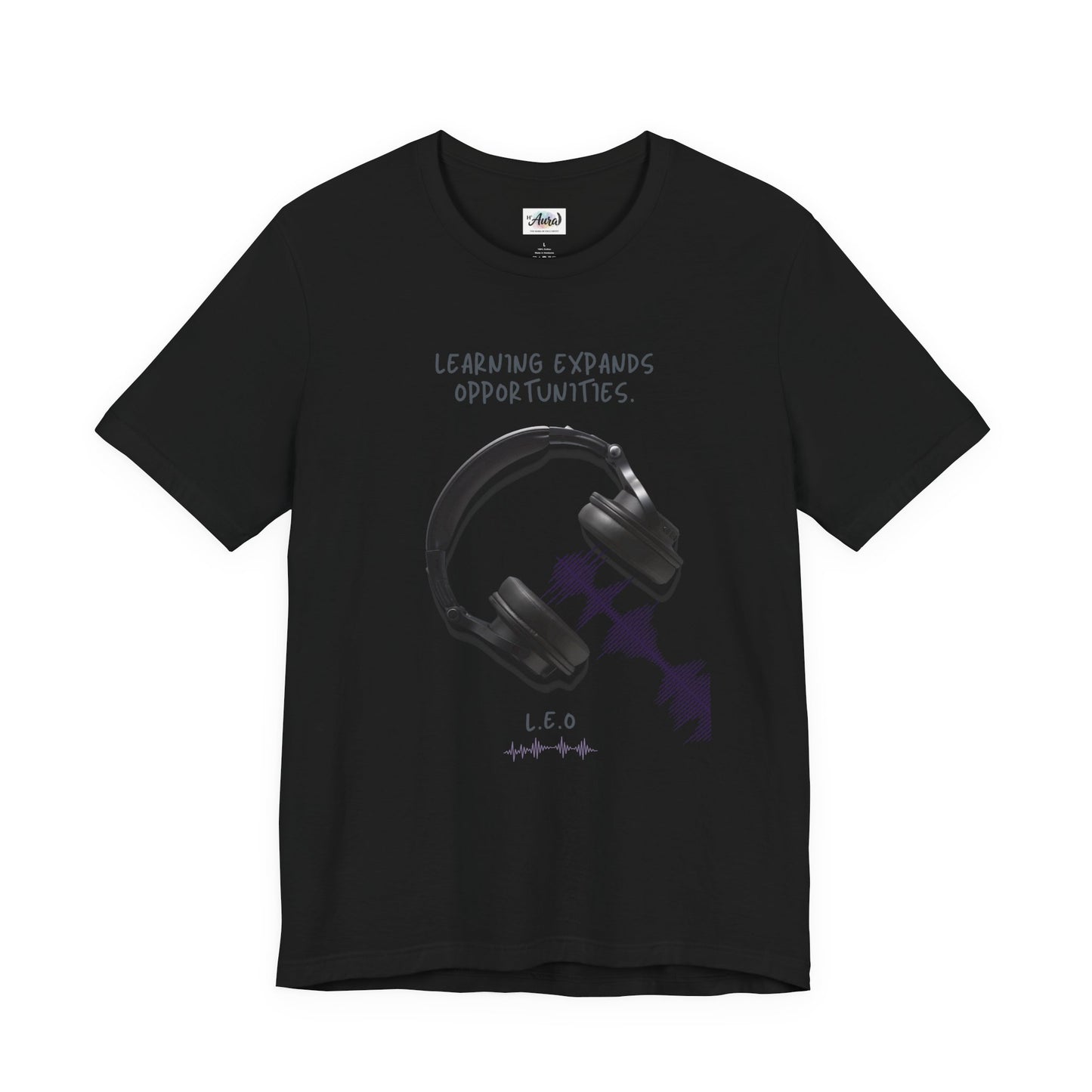 Personalized Headphones  Graphic Tee