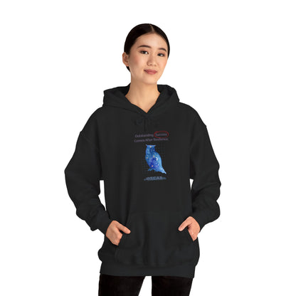 Personalized Owl Galaxy Hooded Sweatshirt