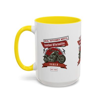 Personalized Motorcycle Accent Coffee Mug