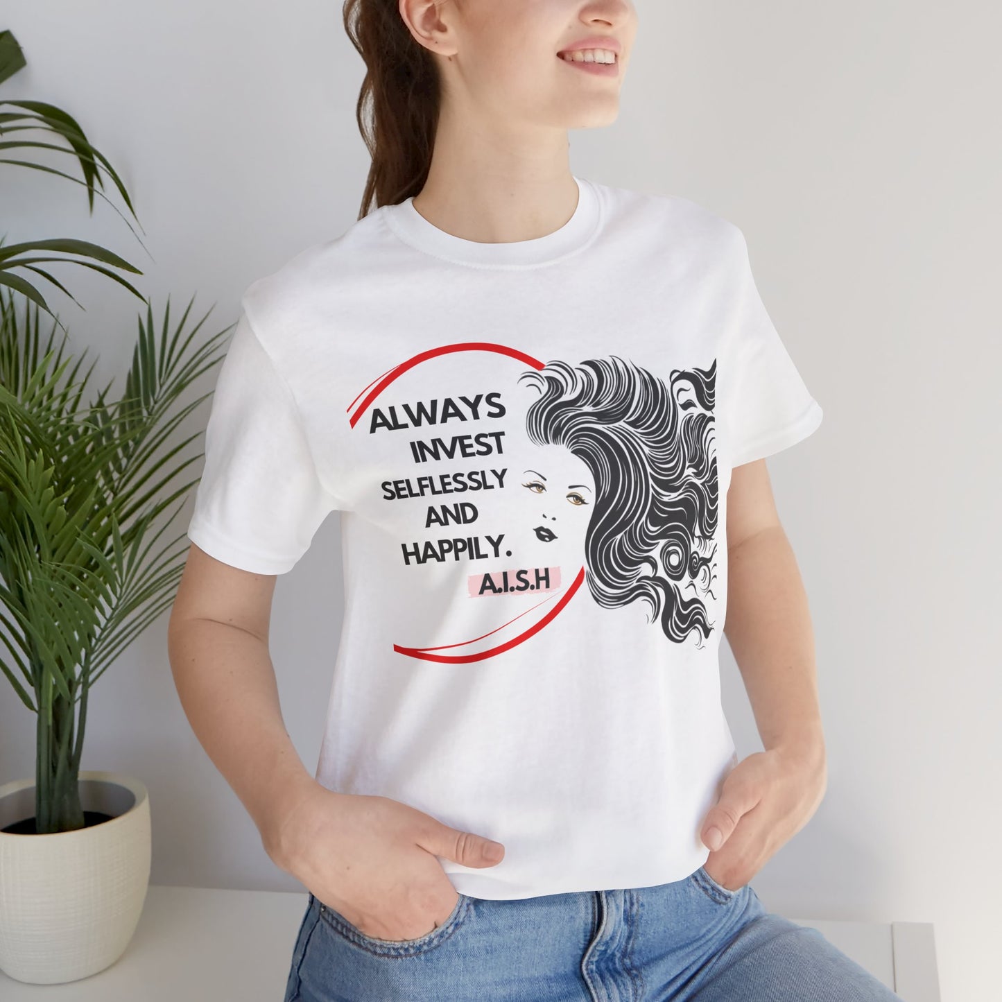 Personalized Inspirational Girl Graphic Tee