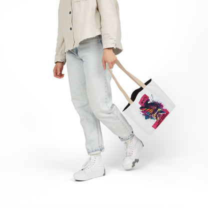 Personalized Initial Quote Owl Canvas Tote Custom Name