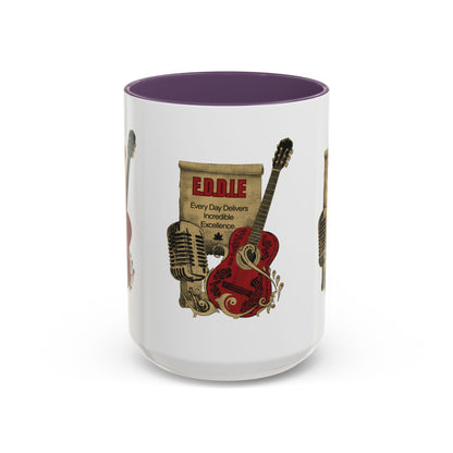 Personalized Guitar Accent Coffee Mug