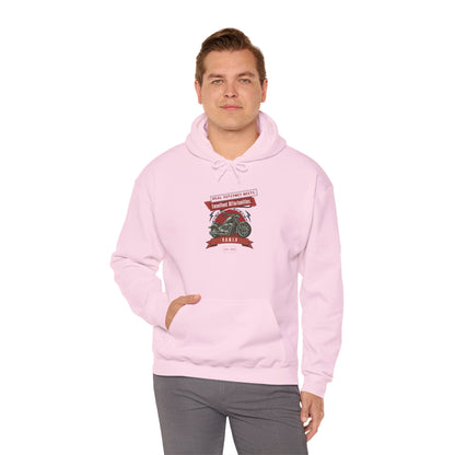 Personalized Motorcycle Graphic Hooded Sweatshirt