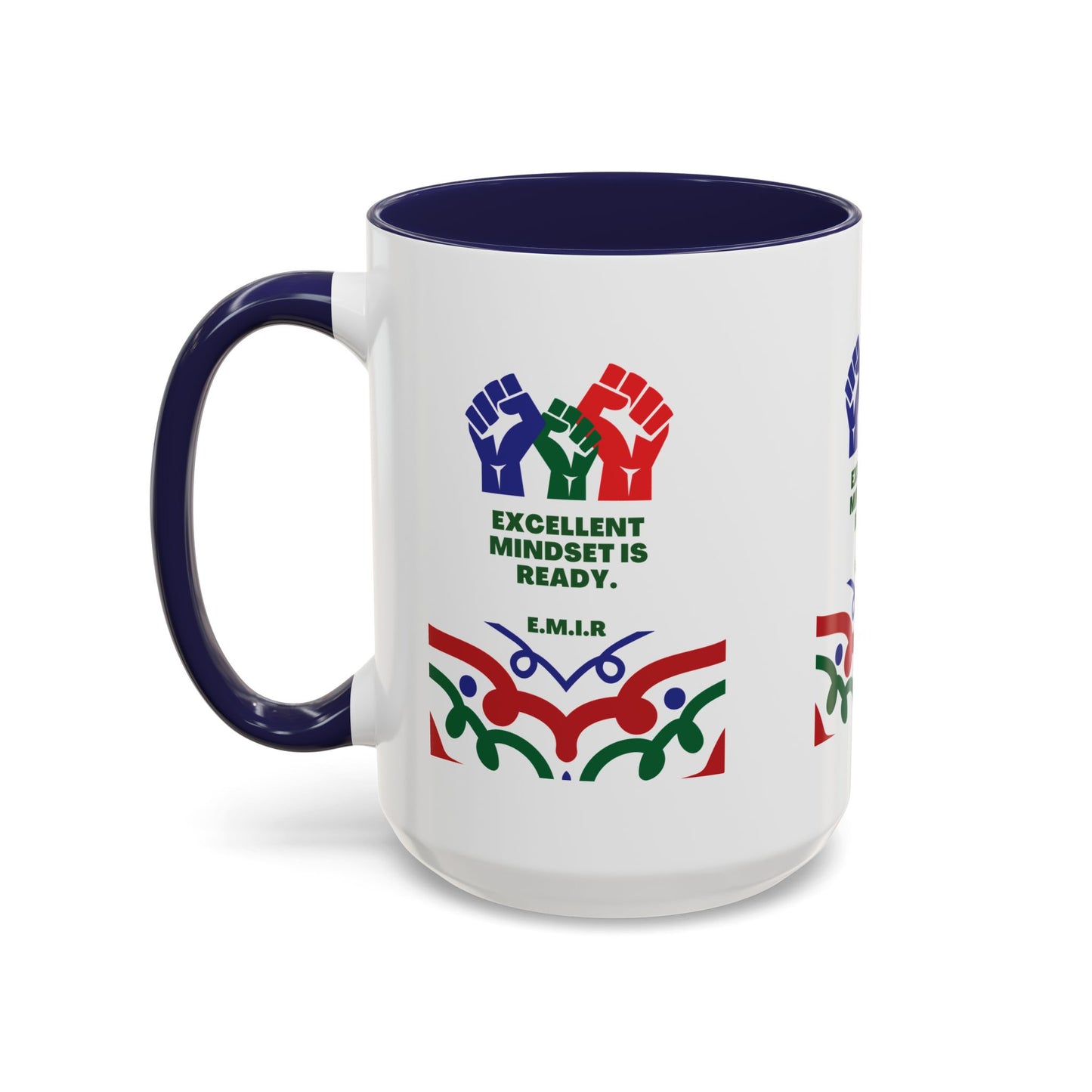 Personalized Initial Victory Accent Coffee Mug