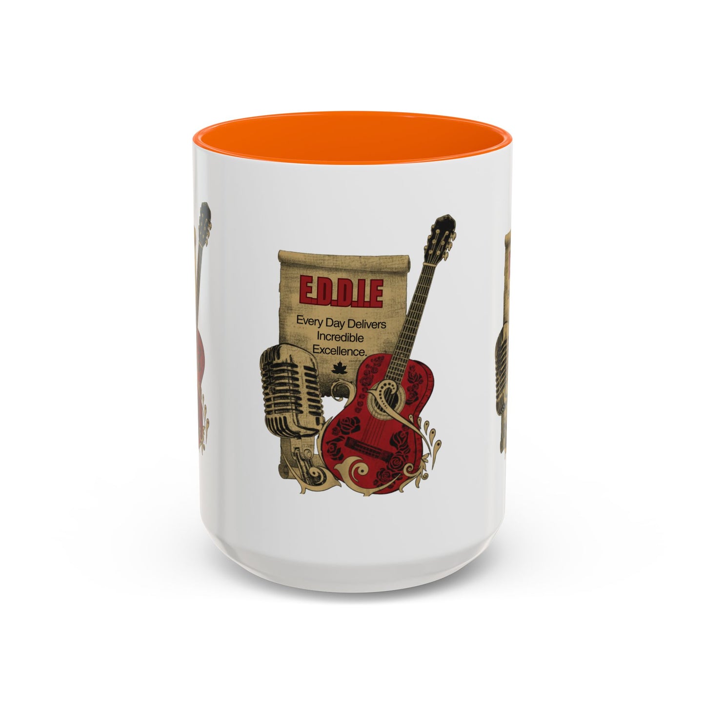 Personalized Guitar Accent Coffee Mug