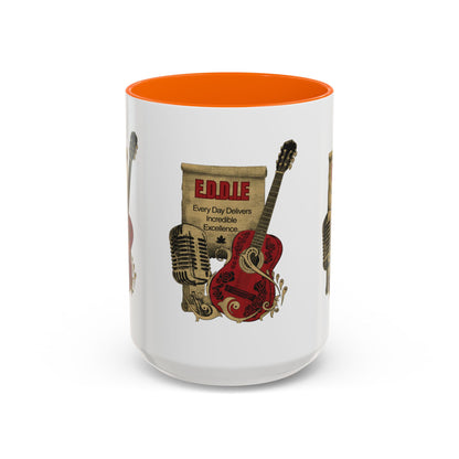 Personalized Guitar Accent Coffee Mug