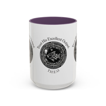 Personalized Spiritual Fish Accent Coffee Mug