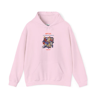 Personalized Retro Cartoon Squad Hooded Sweatshirt