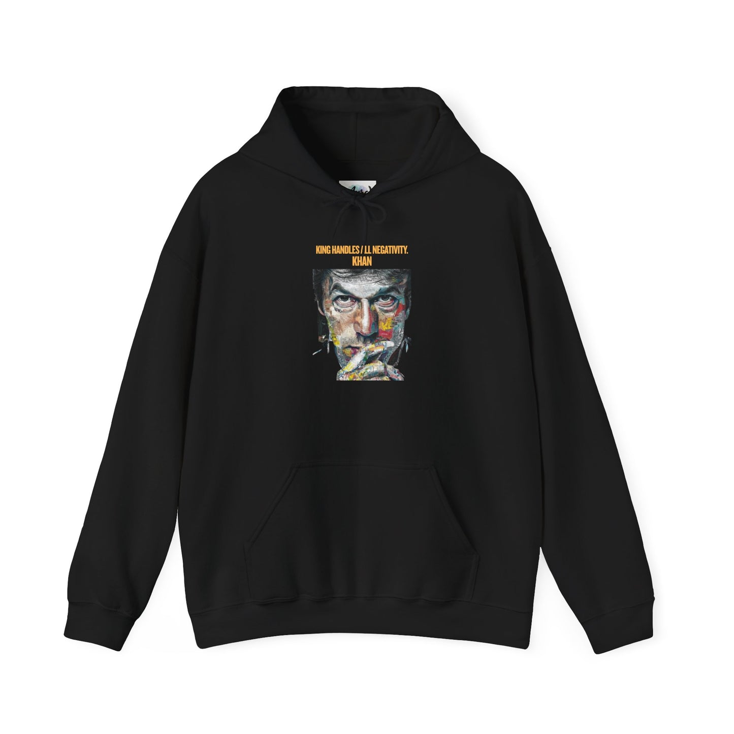 Personalized Khan Graphic Hooded Sweatshirt