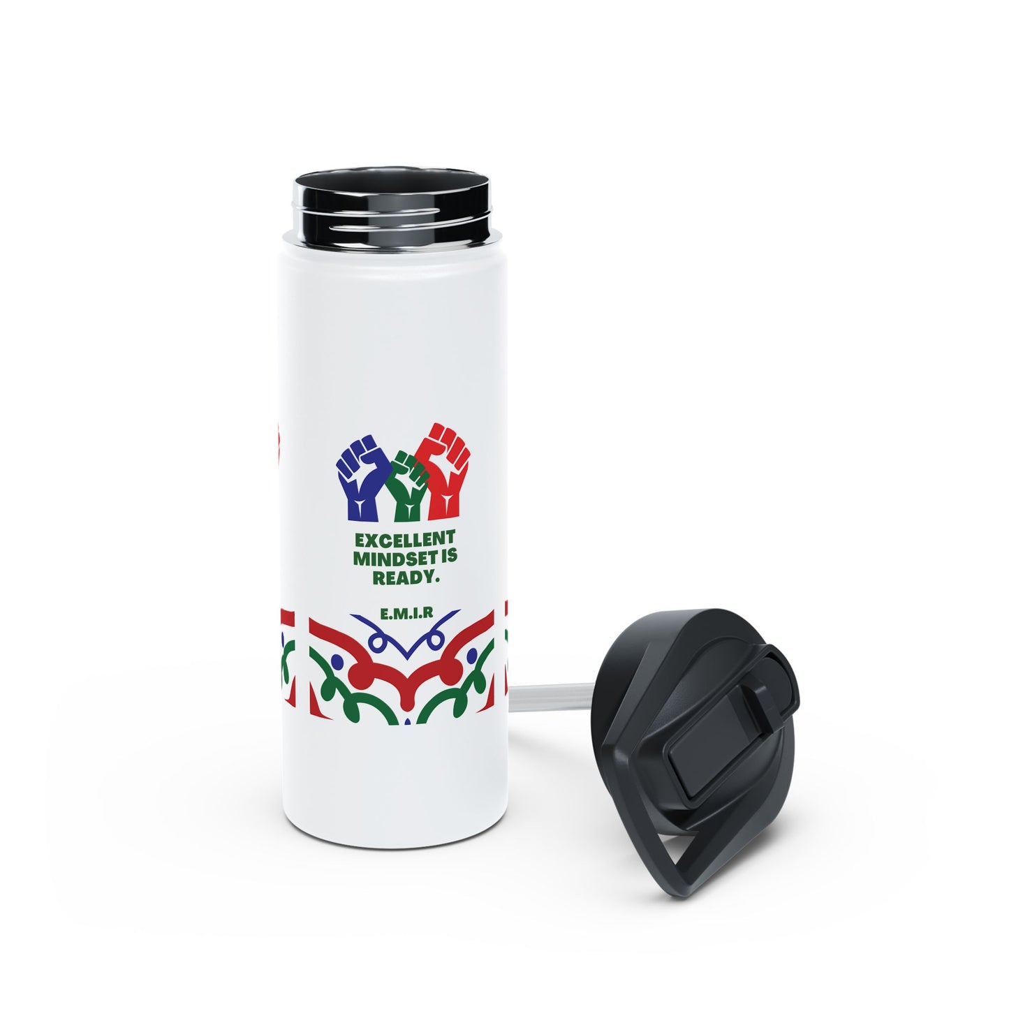 Personalized Initial Quote Victory Stainless Steel Water Bottle