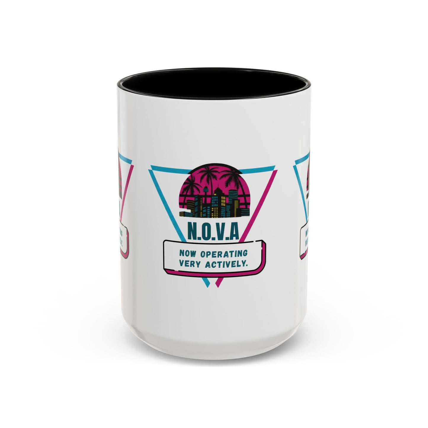 Personalized Building View Accent Coffee Mug