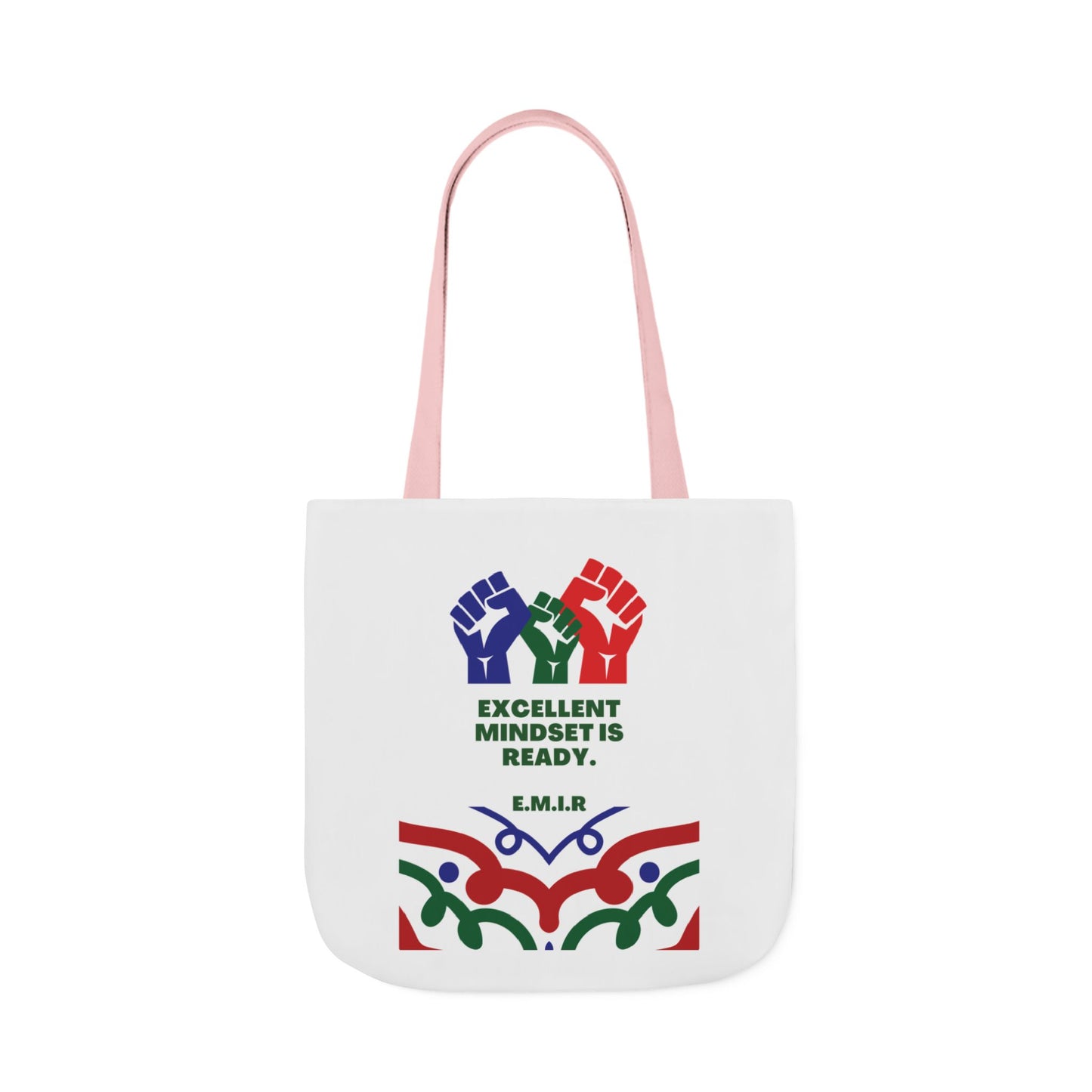 Personalized Initial Quote Victory Canvas Tote Custom Name