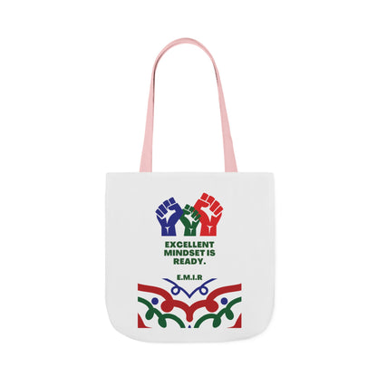 Personalized Initial Quote Victory Canvas Tote Custom Name