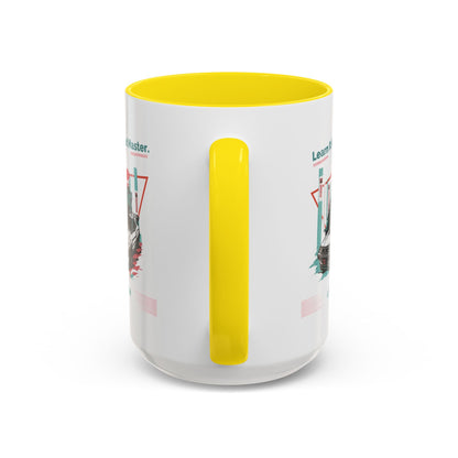 Personalized Retro Racing Accent Coffee Mug