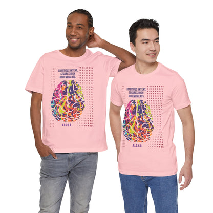 Personalized Motivational Brain Graphic Tee