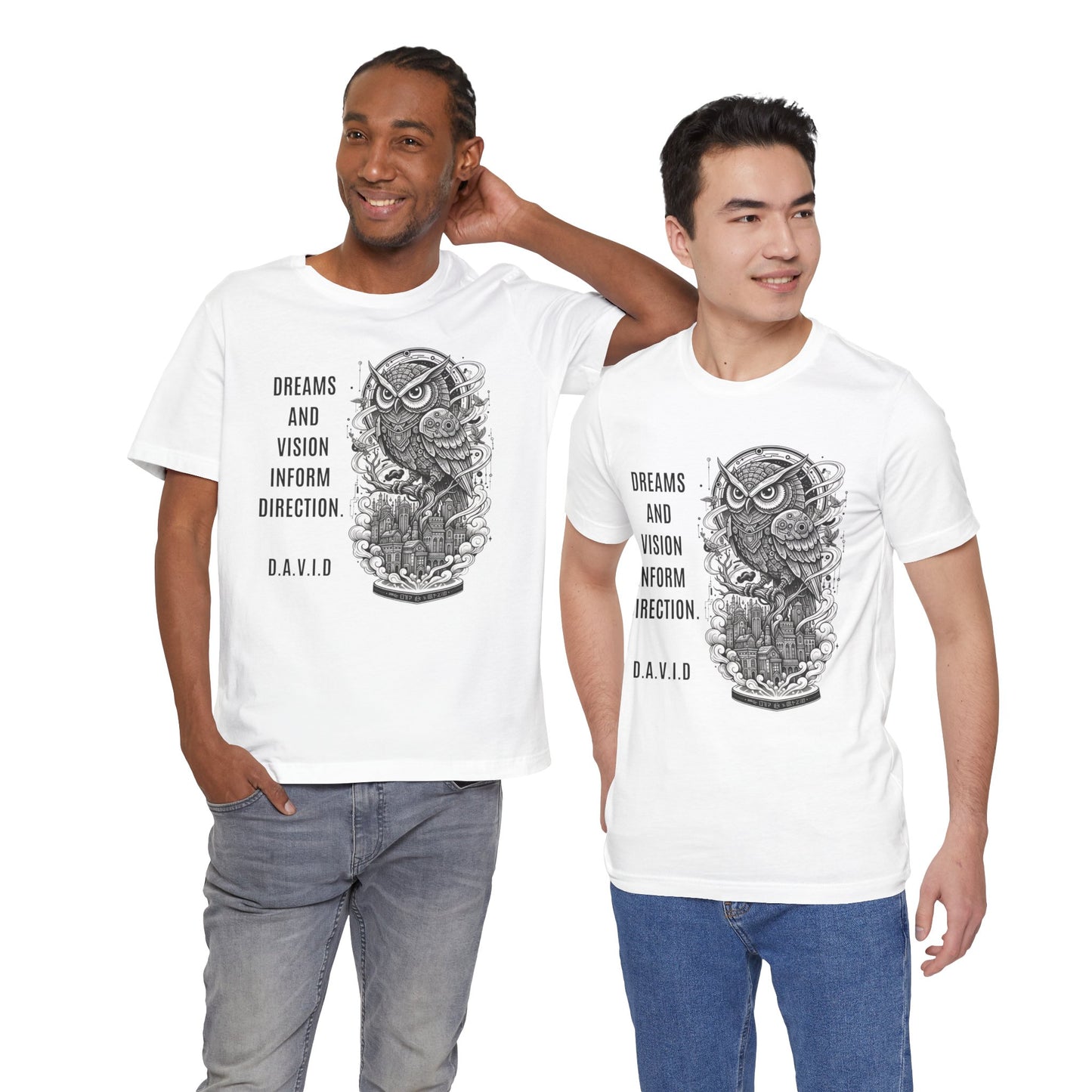 Personalized Owl Vision Graphic Tee