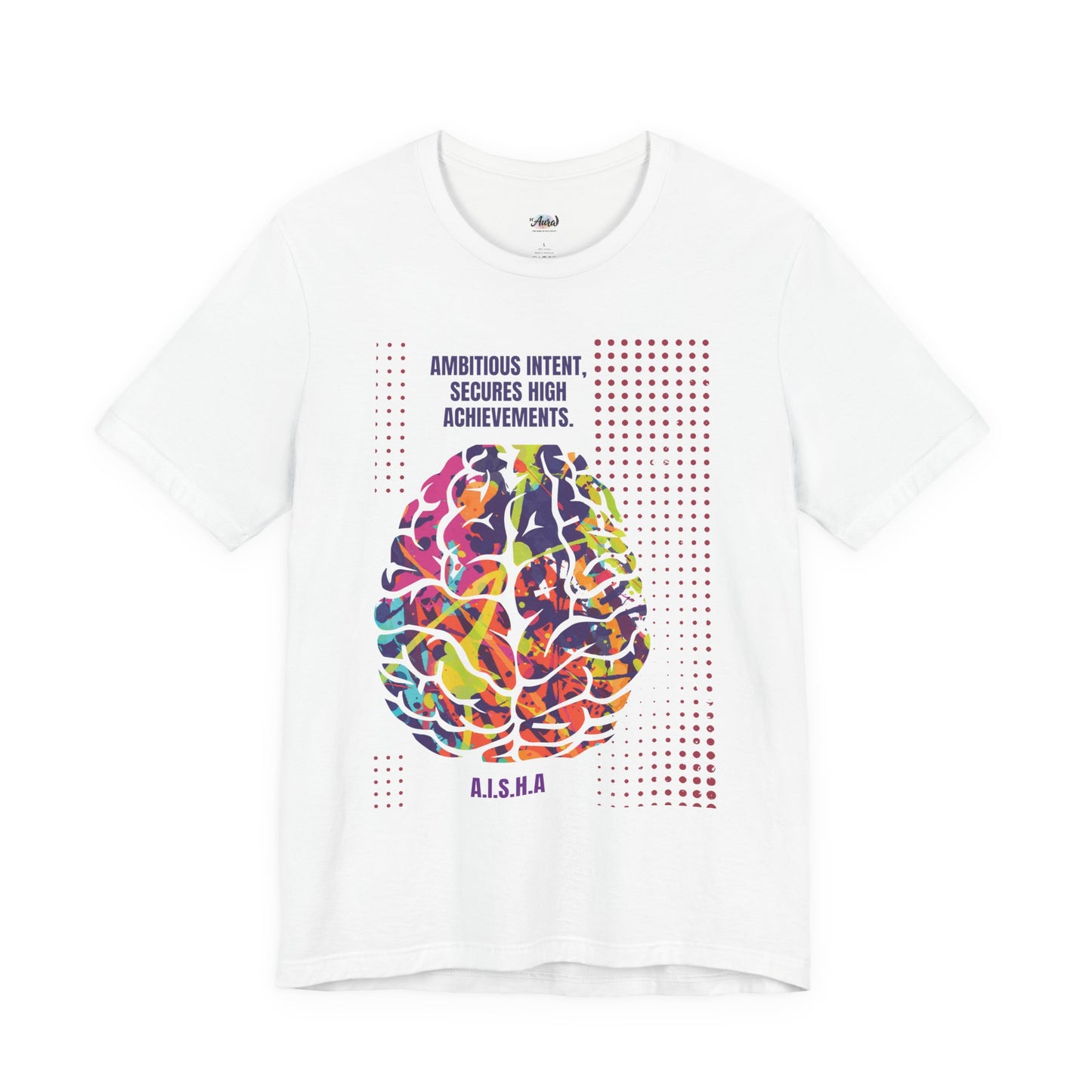 Personalized Motivational Brain Graphic Tee
