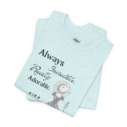 Personalized Cute Illustration black and white Graphic Tee