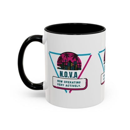 Personalized Building View Accent Coffee Mug
