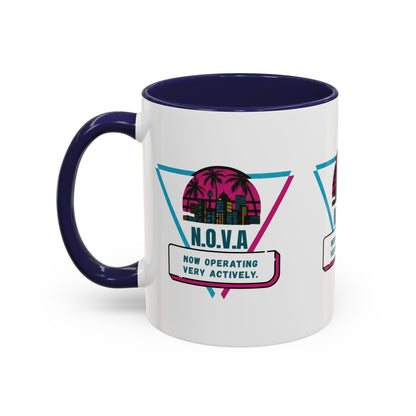 Personalized Building View Accent Coffee Mug