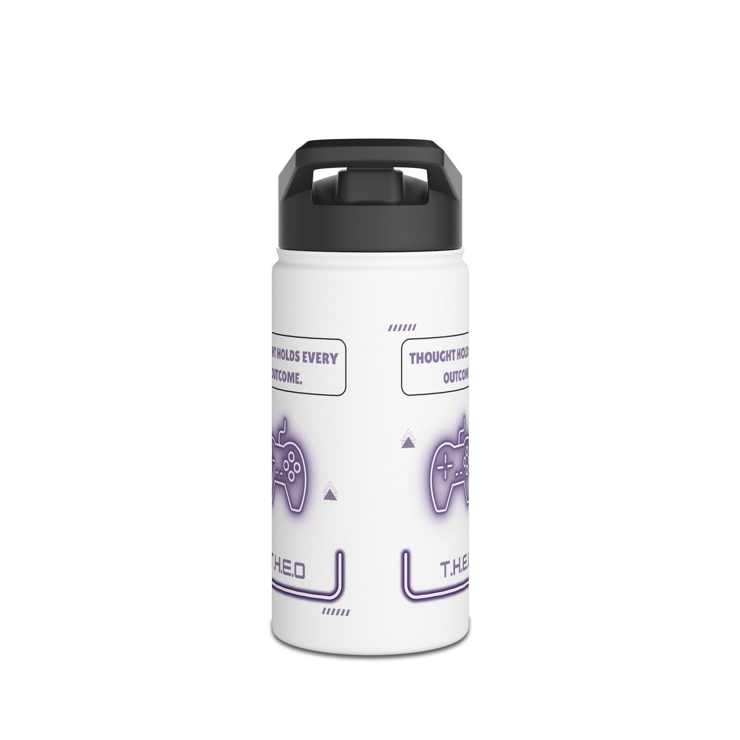 Personalized Initial Quote Controller Stainless Steel Water Bottle