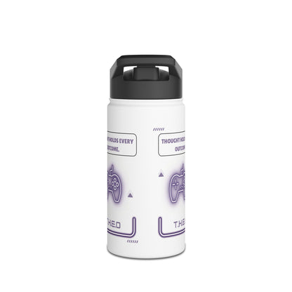 Personalized Initial Quote Controller Stainless Steel Water Bottle