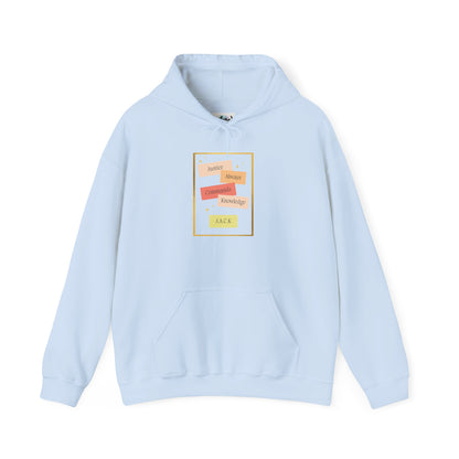 Personalized Colourful Pastel Notes Hooded Sweatshirt