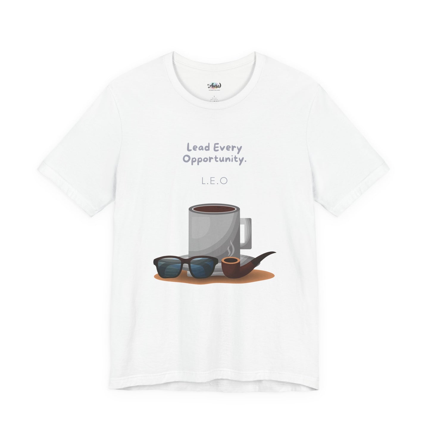 Personalized Coffee & Sunglasses Graphic Tee