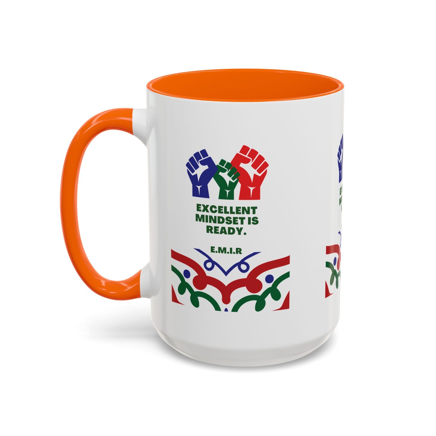 Personalized Initial Victory Accent Coffee Mug