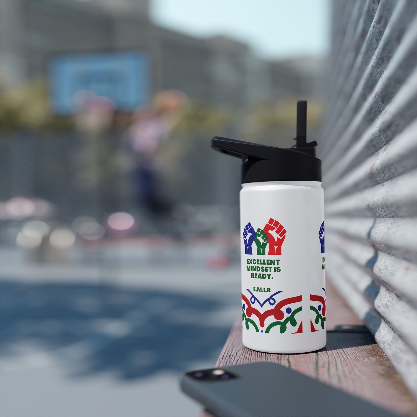 Personalized Initial Quote Victory Stainless Steel Water Bottle