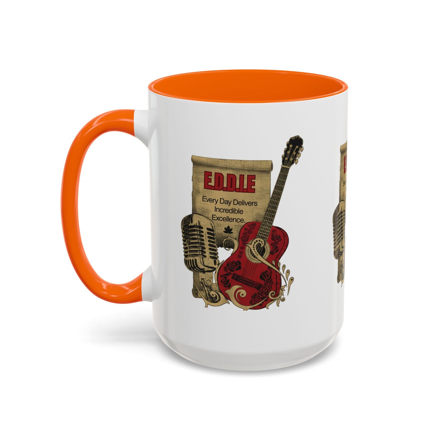 Personalized Guitar Accent Coffee Mug