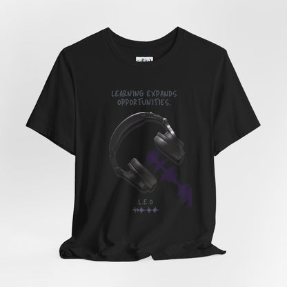 Personalized Headphones  Graphic Tee