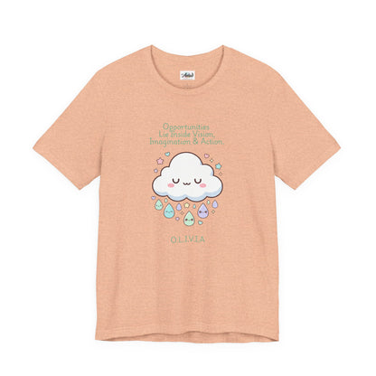 Personalized Cute Kawaii Cloud Tee