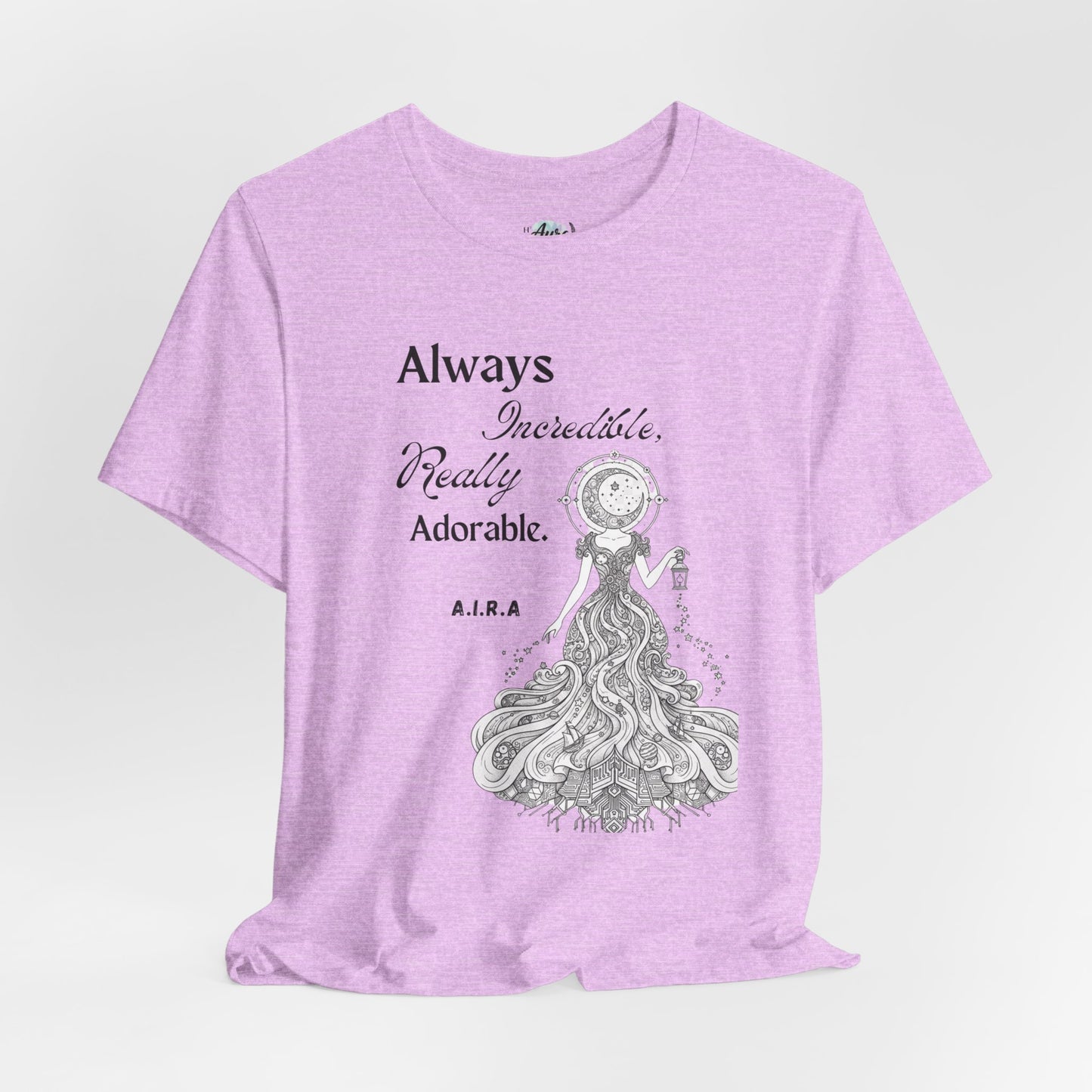 Personalized Cute Illustration black and white Graphic Tee