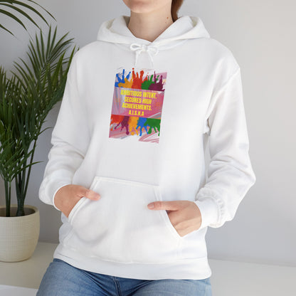 Personalized Motivational Graphic Hooded Sweatshirt