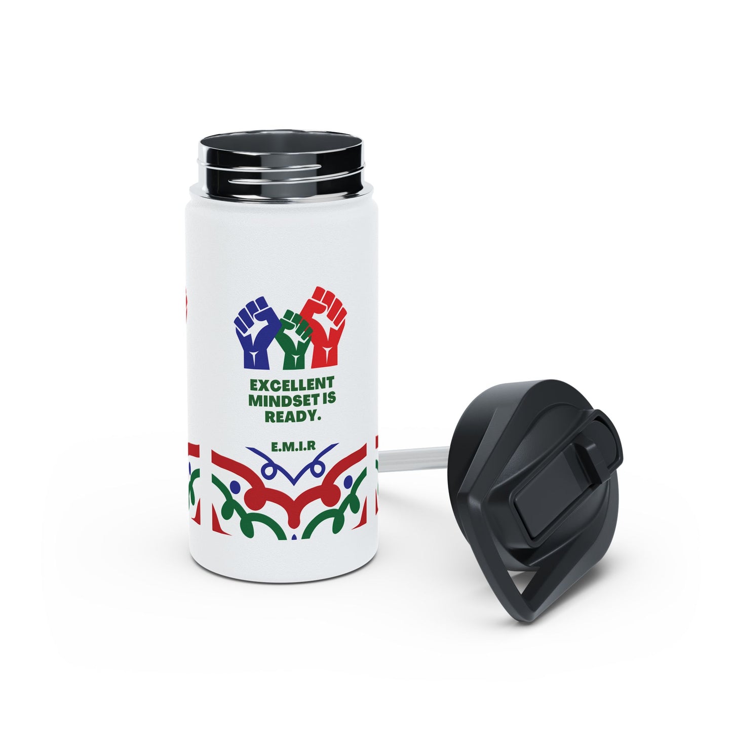 Personalized Initial Quote Victory Stainless Steel Water Bottle