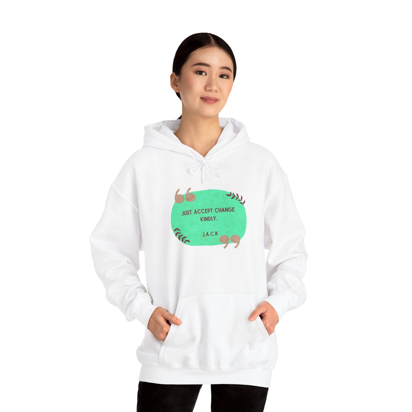 Personalized Speech Bubble Hooded Sweatshirt