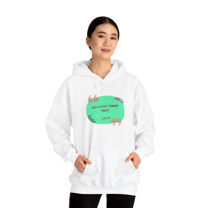 Personalized Speech Bubble Hooded Sweatshirt