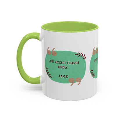 Personalized Note Box Accent Coffee Mug