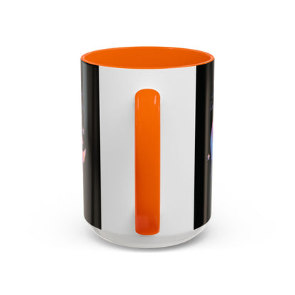 Personalized Moon Dripping Accent Coffee Mug