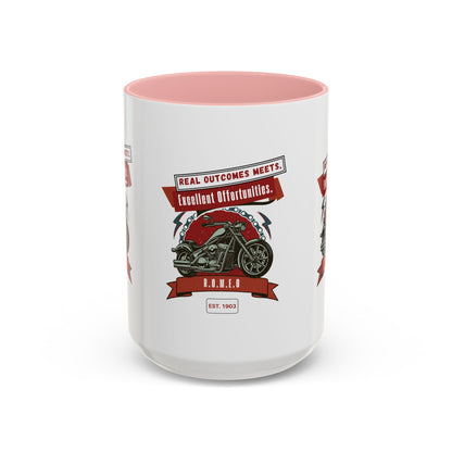 Personalized Motorcycle Accent Coffee Mug