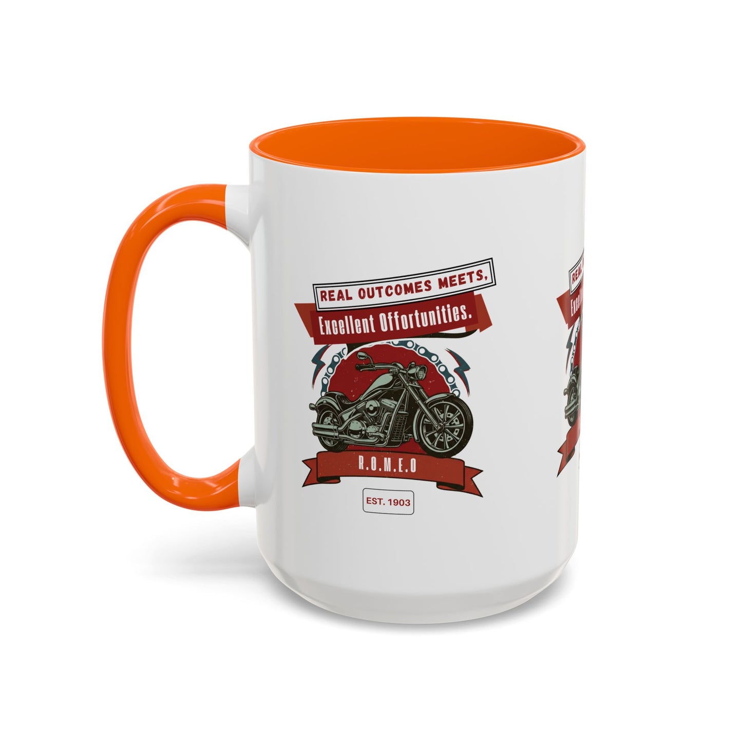 Personalized Motorcycle Accent Coffee Mug