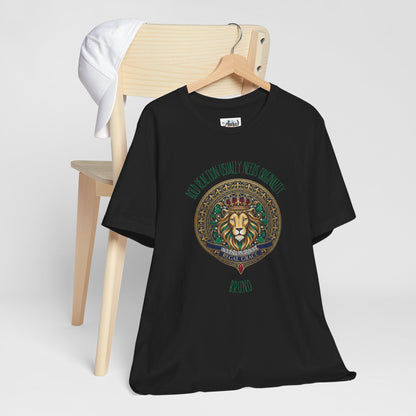 Personalized Lion Crest Graphic Tee