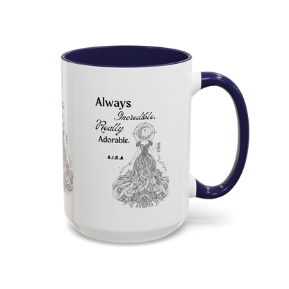 Personalized Girl With Light Accent Coffee Mug