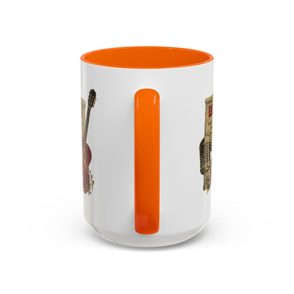 Personalized Guitar Accent Coffee Mug